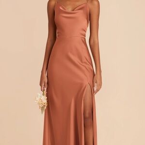 Elegant Women's Terracotta Dress